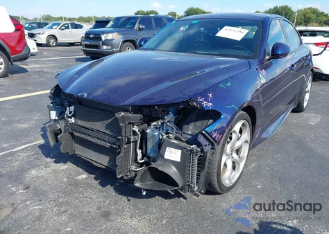 2017 Alfa Romeo Giulia Quadrifoglio Rwd z USA, uszkodzony, nr VIN ZARFAEAV8H7545385